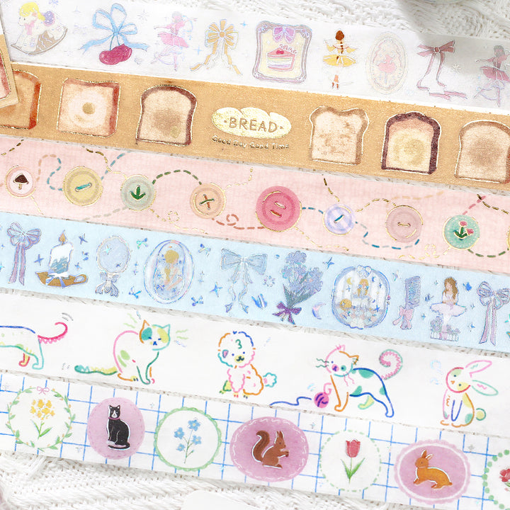 BGM Foil Stamping Masking Tape - Color Button