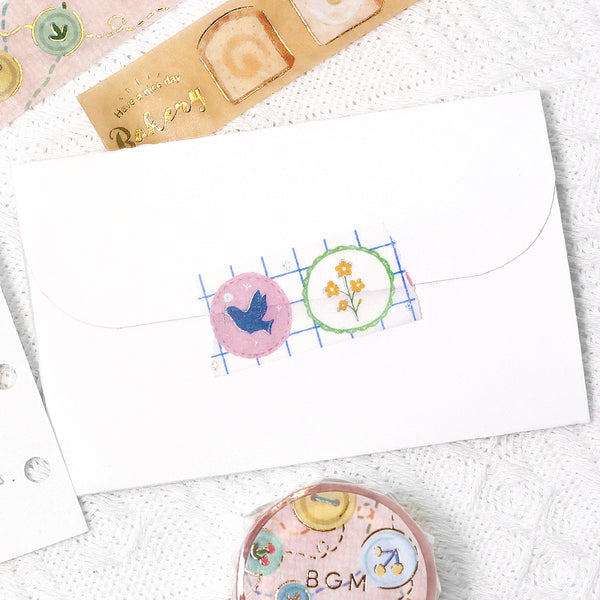 Load image into Gallery viewer, BGM Foil Stamping Masking Tape - Brooch
