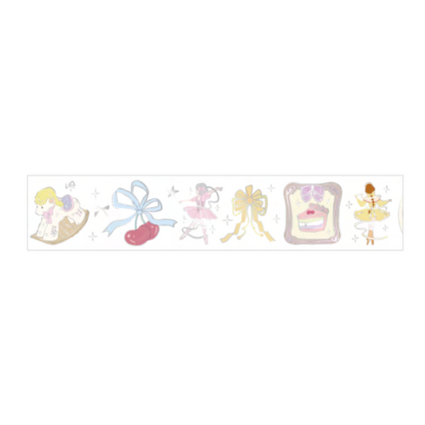 Load image into Gallery viewer, BGM Foil Stamping Masking Tape - Ballerina Yellow
