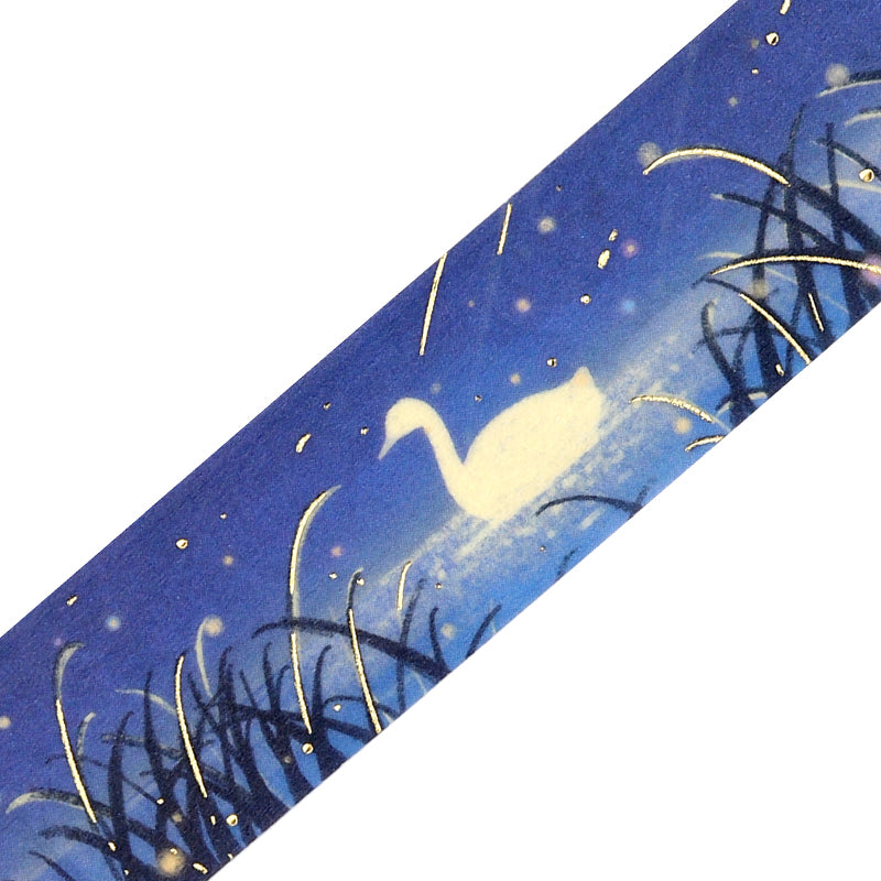 BGM Foil Stamping Masking Tape: Life in Sleeping Forest — BGM masking tape — decorative paper tape for journaling and scrapbooking, at Cityluxe Singapore