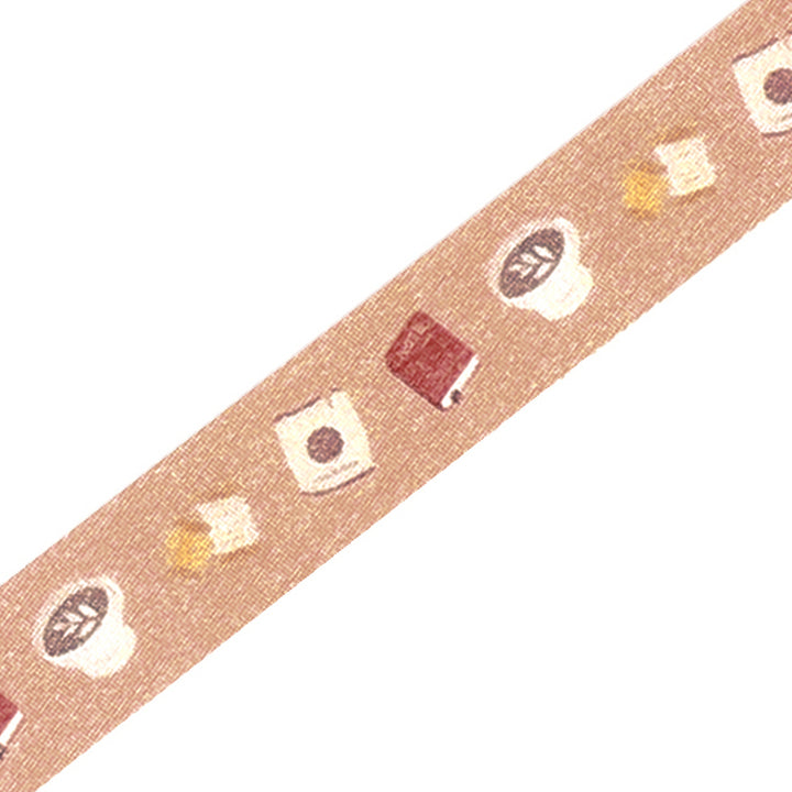 BGM Foil Stamping Masking Tape: Life in Hobby Time — BGM washi tape — decorative Japanese paper tape for journaling and craft, at Cityluxe Singapore