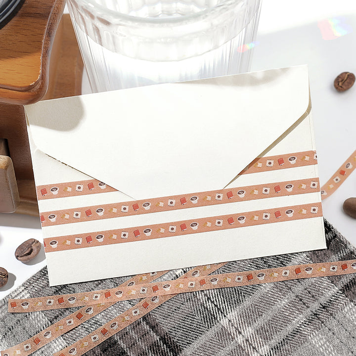 BGM Foil Stamping Masking Tape: Life in Hobby Time — BGM washi tape — decorative Japanese paper tape for journaling and craft, at Cityluxe Singapore