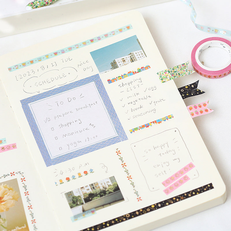 BGM Foil Stamping Masking Tape - Lovely House