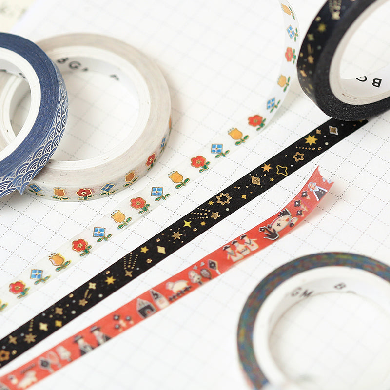 BGM Foil Stamping Masking Tape - Lovely House