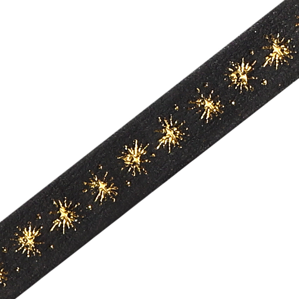 BGM Foil Stamping Masking Tape: Life in Star Fireworks — BGM washi tape — decorative Japanese paper tape for journaling and craft, at Cityluxe Singapore