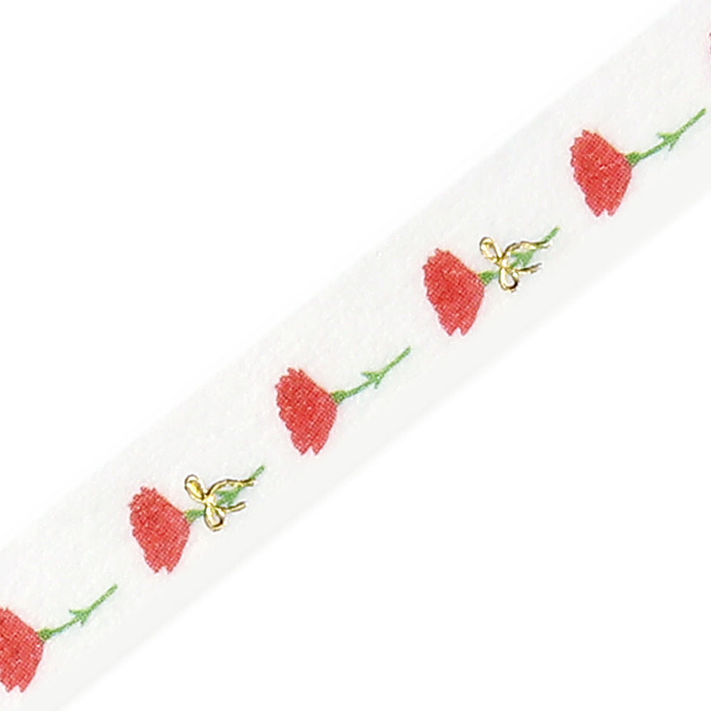 BGM Foil Stamping Masking Tape: Life in Flowers to Give — BGM washi tape — decorative Japanese paper tape for journaling and craft, at Cityluxe Singapore
