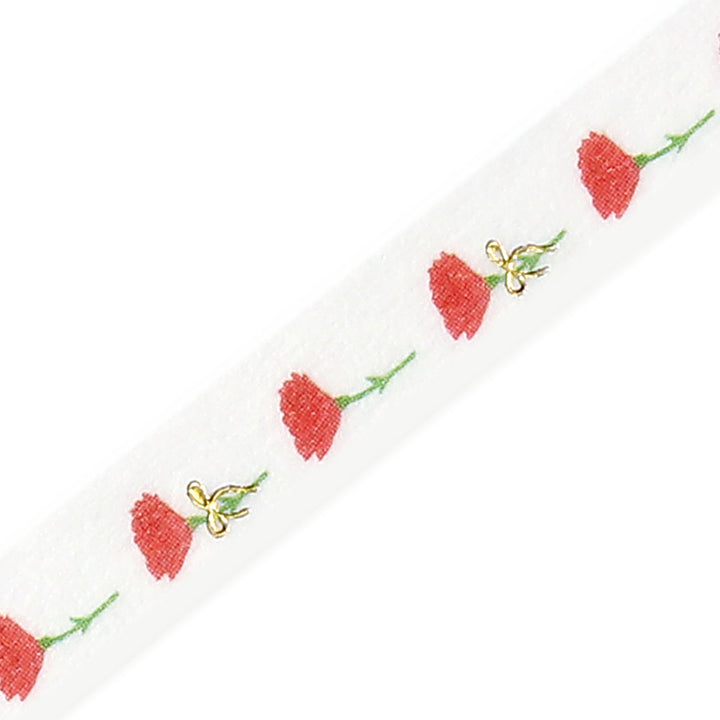 BGM Foil Stamping Masking Tape: Life in Flowers to Give — BGM washi tape — decorative Japanese paper tape for journaling and craft, at Cityluxe Singapore