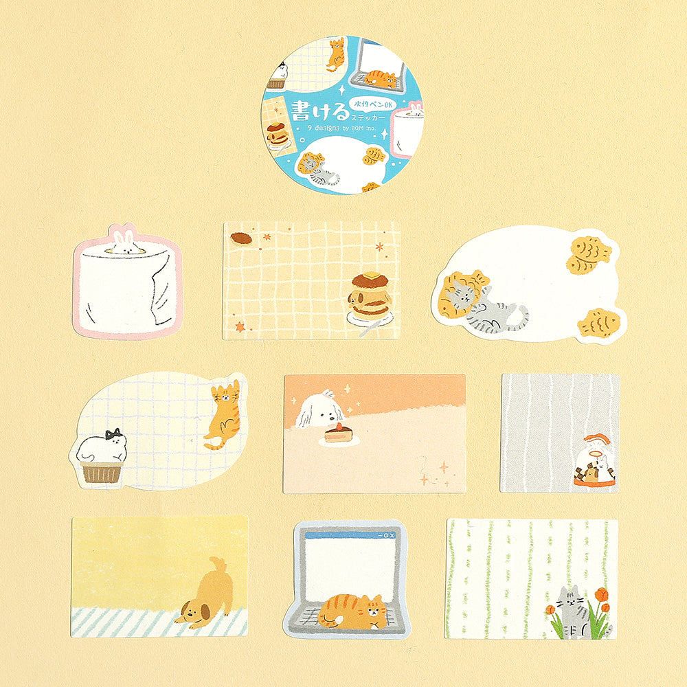 BGM Roll Sticker: Writable - Warm and Cozy Days