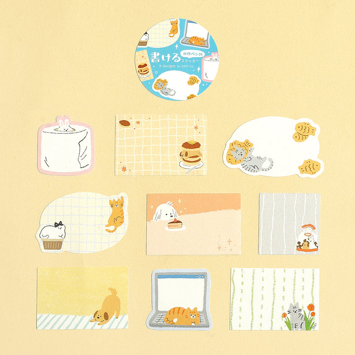 BGM Roll Sticker: Writable - Warm and Cozy Days
