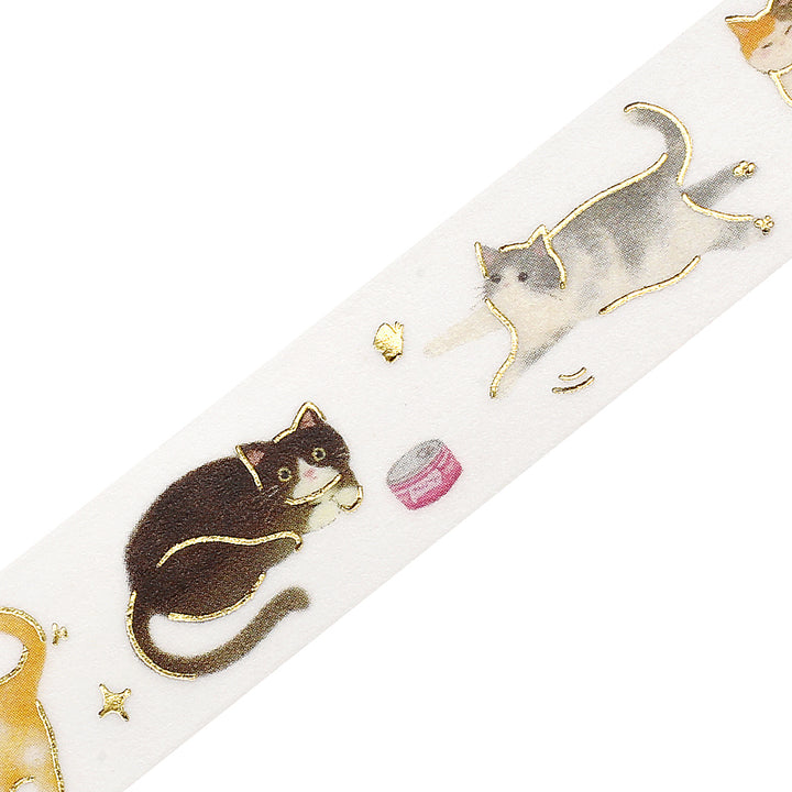BGM Foil Stamping Masking Tape: IPPAI・Cats Galore