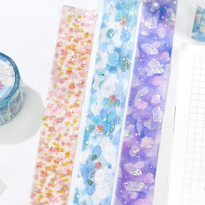 (DC) BGM Foil Stamping Masking Tape: Dreamy Scenery - Cherry Blossoms