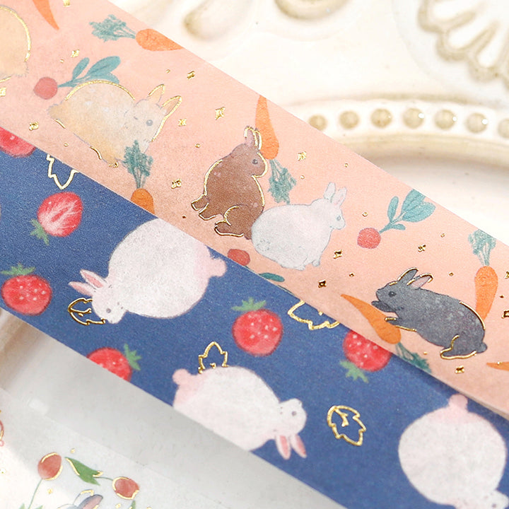BGM Foil Stamping Masking Tape: Rabbit Country - 3 o&