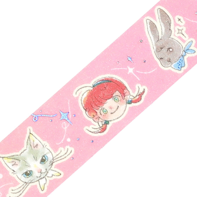 BGM Foil Stamping Masking Tape: Mysterious Journey in Friends — BGM masking tape — decorative paper tape for journaling and scrapbooking, at Cityluxe Singapore
