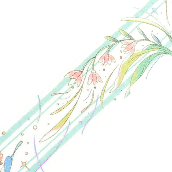 Load image into Gallery viewer, BGM Foil Stamping Masking Tape: Mysterious Journey - Flower Language
