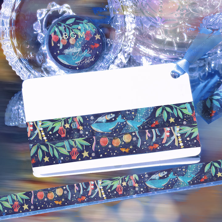 BGM Summer Limited Masking Tape - Summer Night Dreams — with packaging