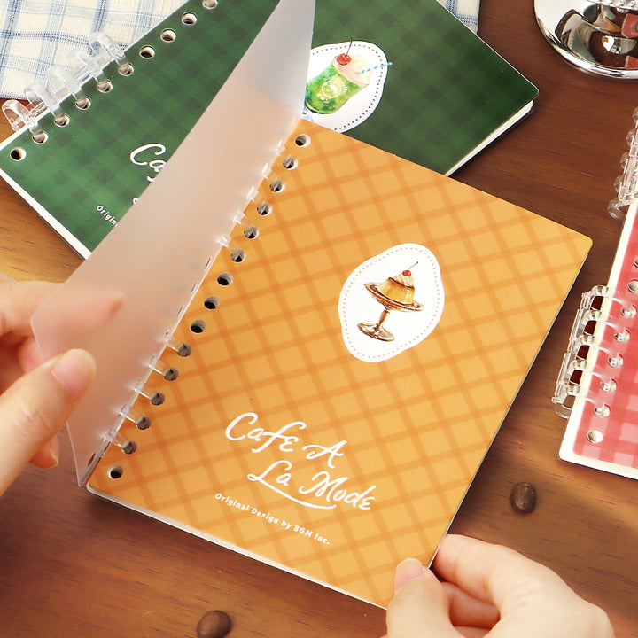 BGM Sticker Collection Album: Café à la Mode Retro Pudding — with packaging