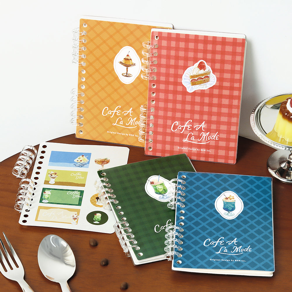 BGM Sticker Collection Album: Café à la Mode Cream Soda — close-up