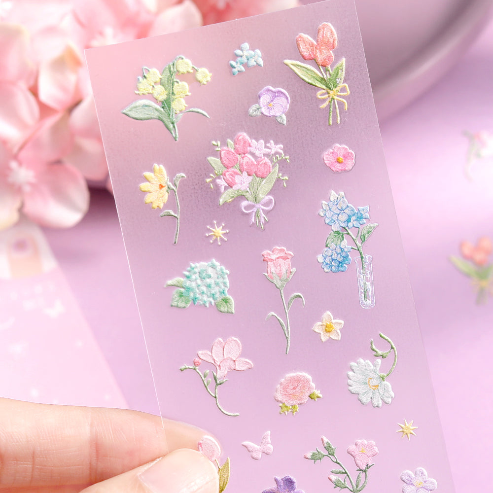 BGM Icing Seal: Fluffy Bouquet — detail view