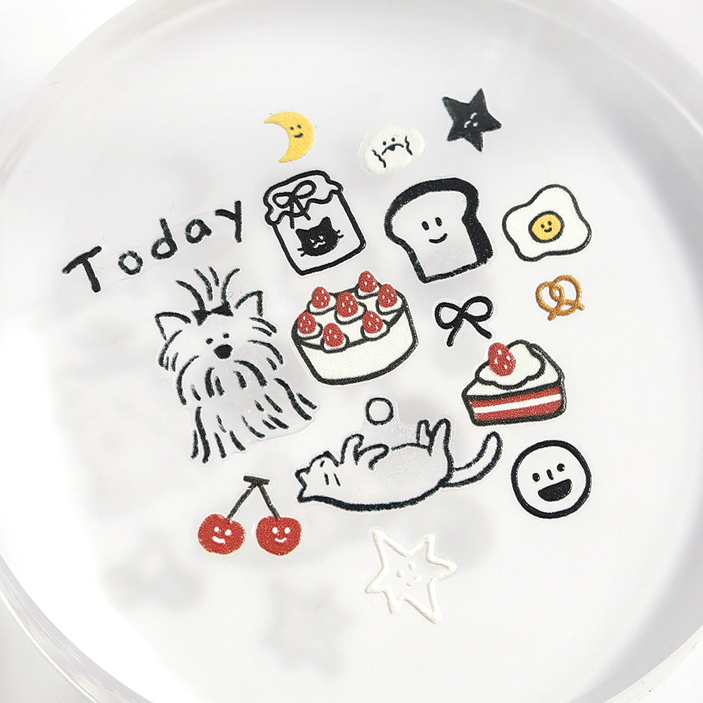 BGM Icing Seal: Relaxed Days — side view