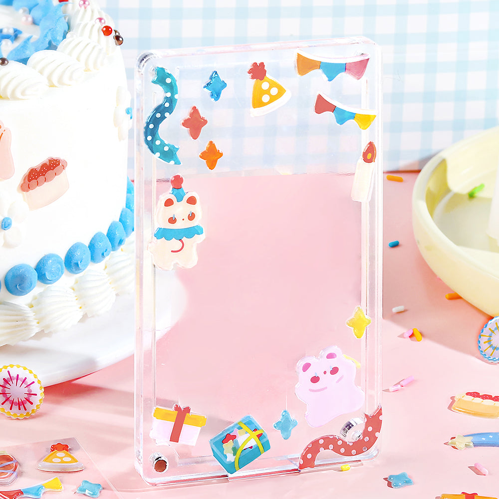 BGM Candy Seal in Happy Party — BGM decorative sticker — for journaling planners and scrapbooking, at Cityluxe Singapore