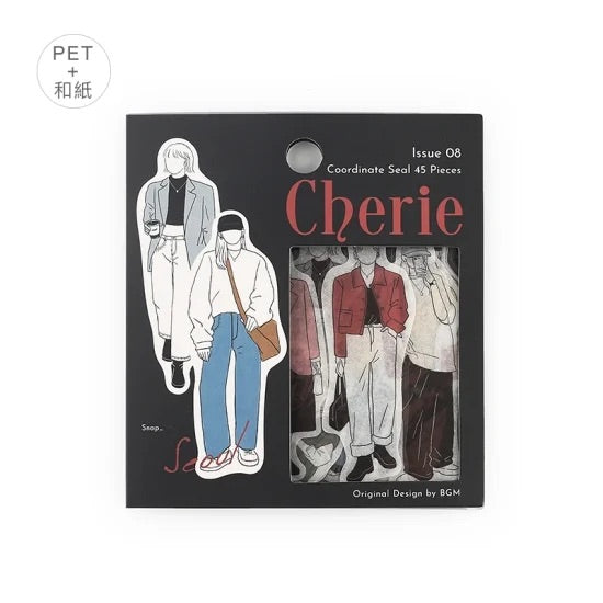 BGM Coordinating Sticker: Cherie in Seoul — BGM decorative sticker — for journaling, planners and scrapbooking, at Cityluxe Singapore