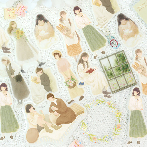 Load image into Gallery viewer, BGM Coordinating Sticker: Virgin Picture Book - Light Colored Girls
