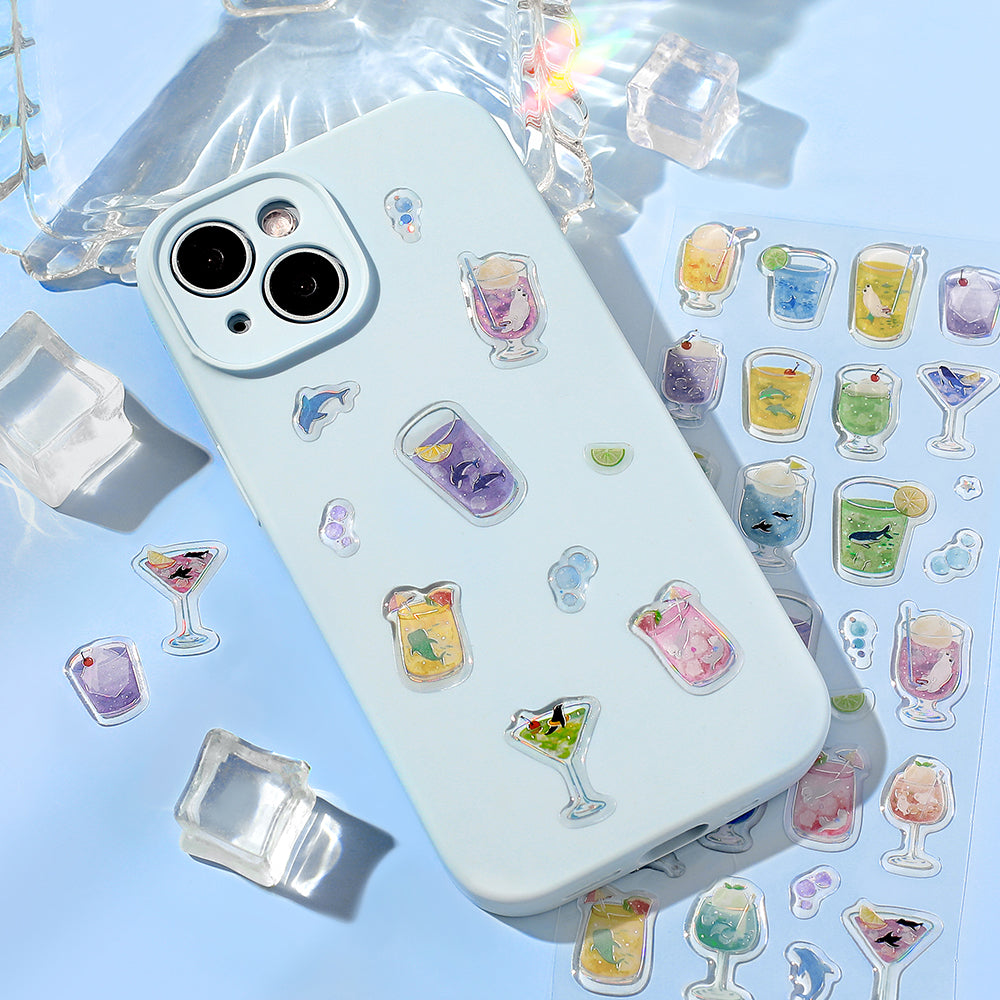 BGM Summer Limited Crystal Seal - Sea and Soda — detail view