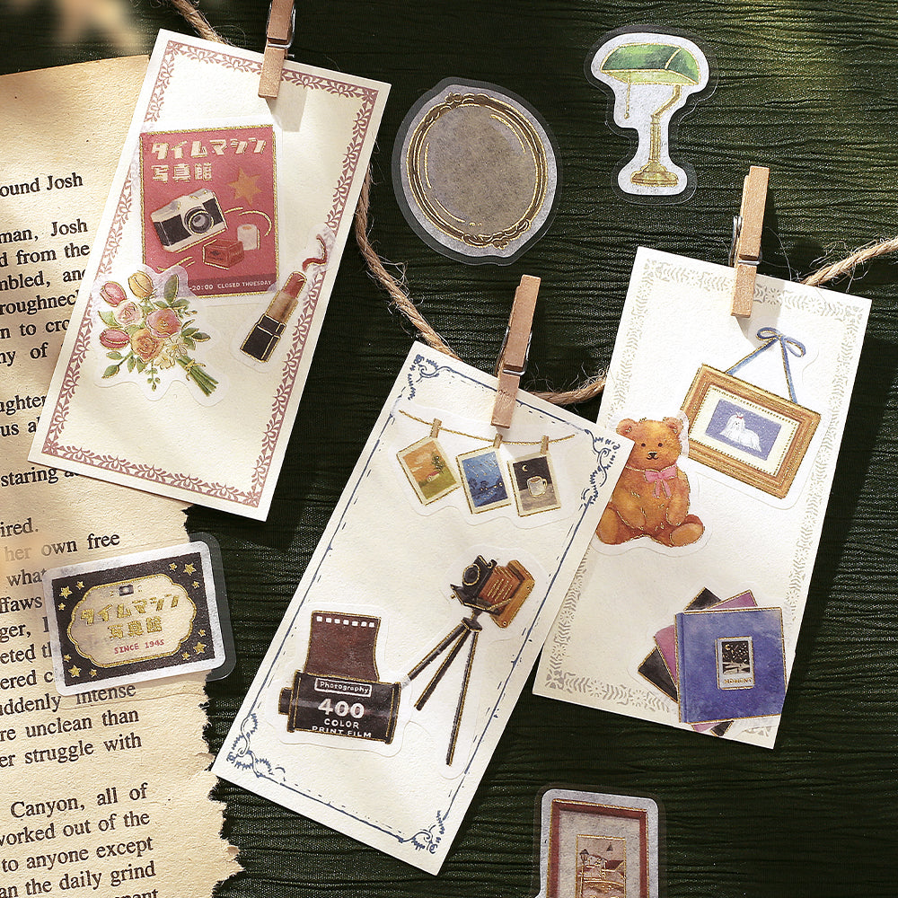 BGM Foil Stamping Flake Seal: Imaginary Shopping Arcade - Time-Space Photo Studio