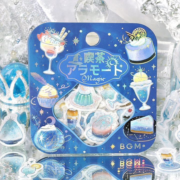 BGM Foil Stamping Flake Seal: Café à la Mode Magic Ice — in use