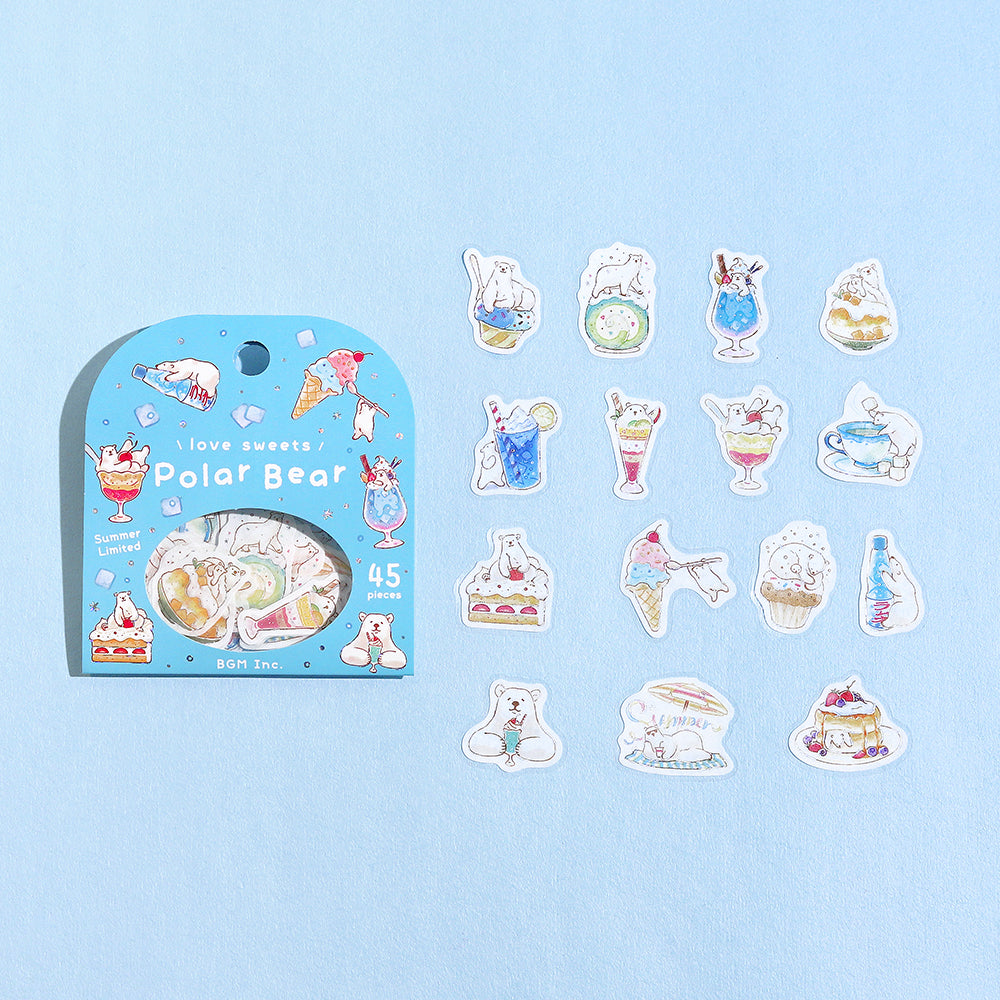 BGM Summer Limited Flake Seal - Polar Bear Sweets