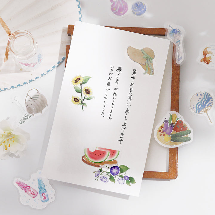 BGM Summer Limited Flake Seal - Summery — angle view