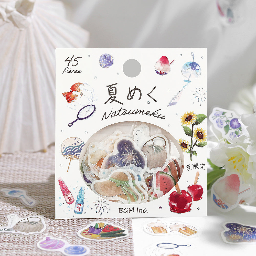 BGM Summer Limited Flake Seal - Summery — with packaging