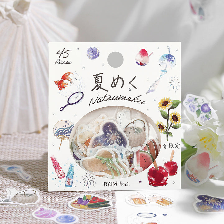 BGM Summer Limited Flake Seal - Summery — with packaging