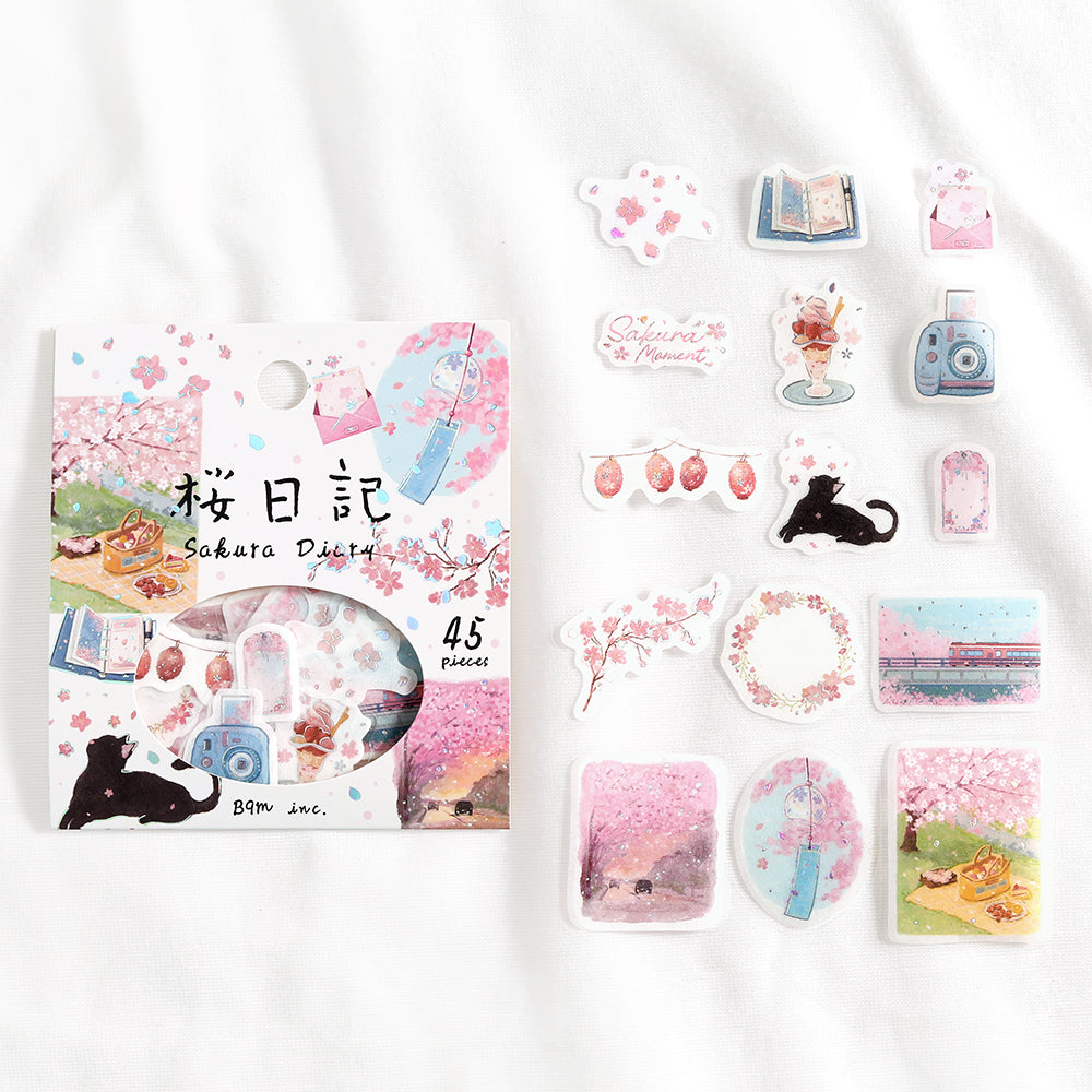 BGM Cherry Blossom Limited Edition: Cherry Blossom Diary — side view