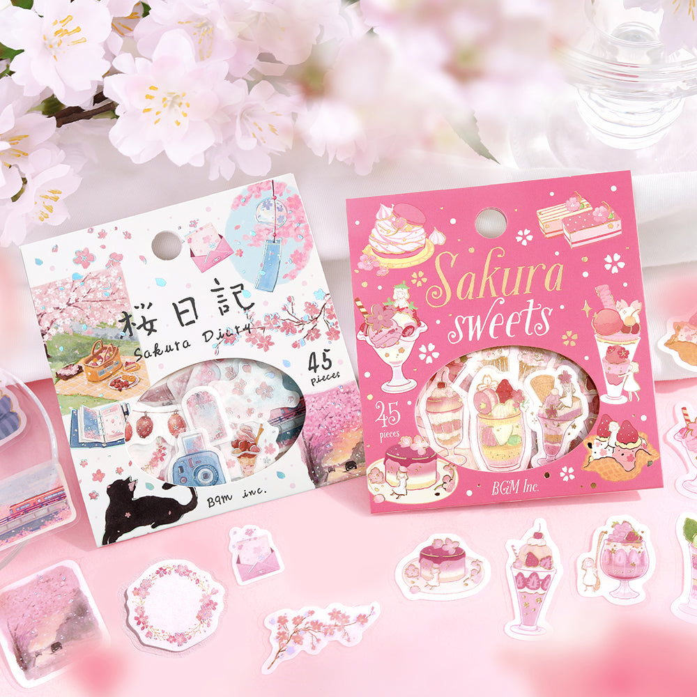 BGM Cherry Blossom Limited Edition: Cherry Blossom Diary — angle view
