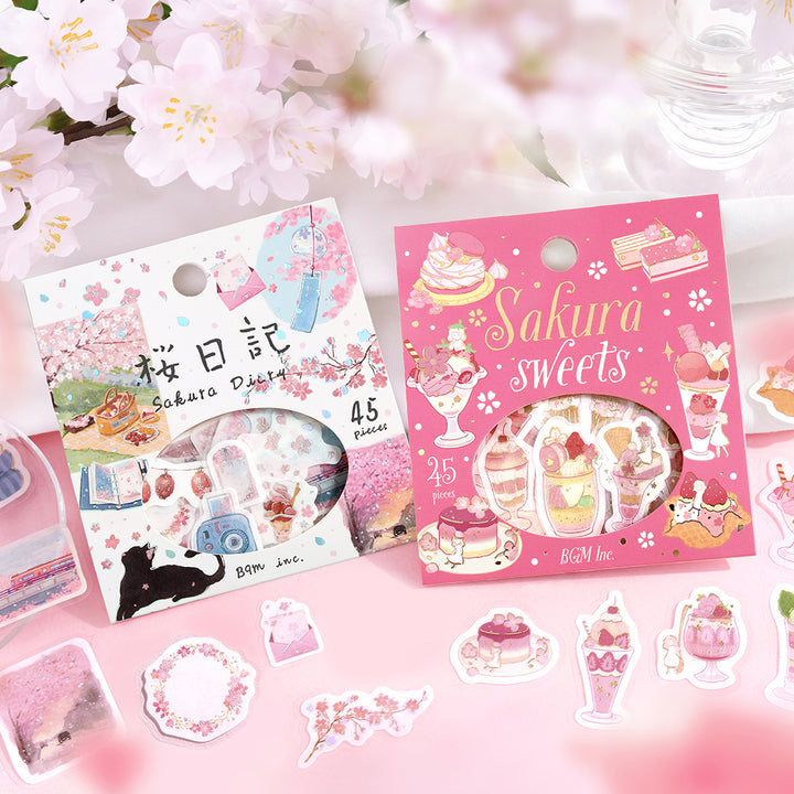BGM Cherry Blossom Limited Edition: Cherry Blossom Diary — angle view