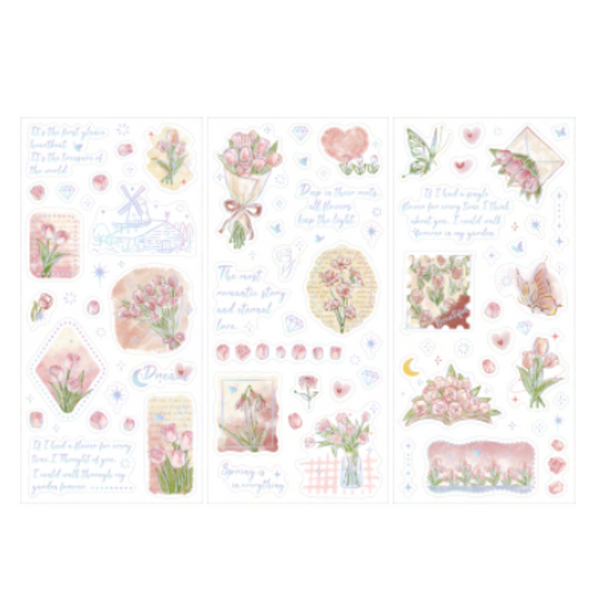 Load image into Gallery viewer, BGM Foil Stamping Iride Seal: Iride - Flower Language
