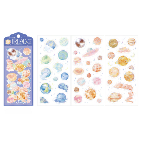 BGM Foil Stamping Iride Seal: Iride - Universe — front view