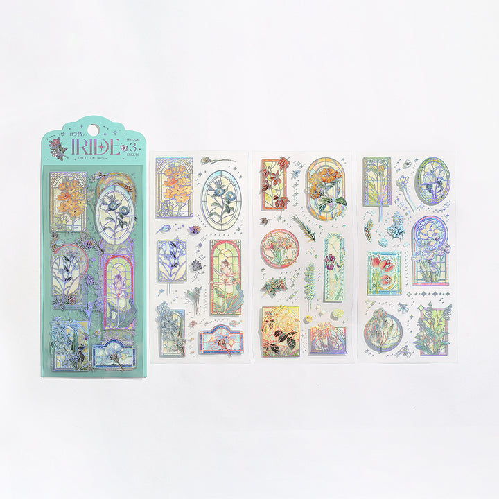 BGM Foil Stamping Iride Seal: Iride - Stained — front view