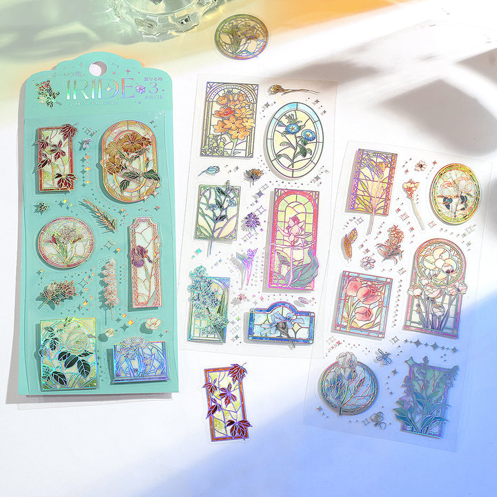 BGM Foil Stamping Iride Seal: Iride - Stained — with packaging