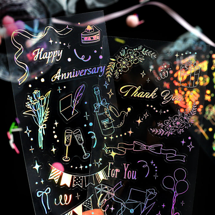 BGM Foil Stamping Iride Seal: Iride - Gift — close-up