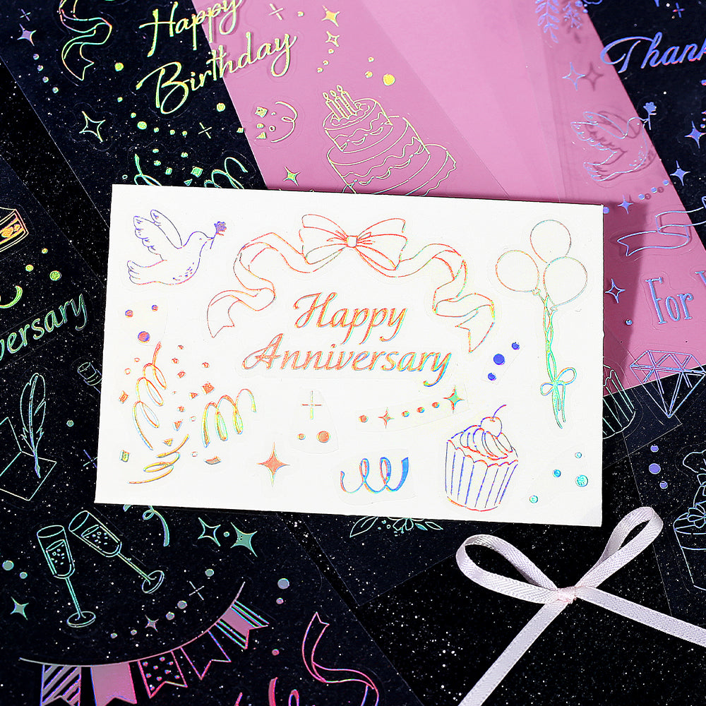 BGM Foil Stamping Iride Seal: Iride - Gift — angle view