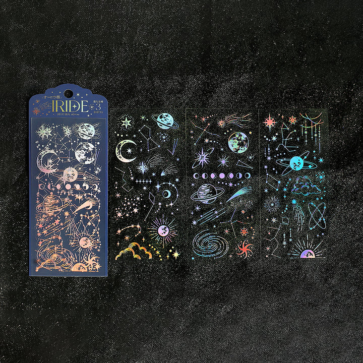 BGM Foil Stamping Iride Seal: Iride - Galaxy — front view