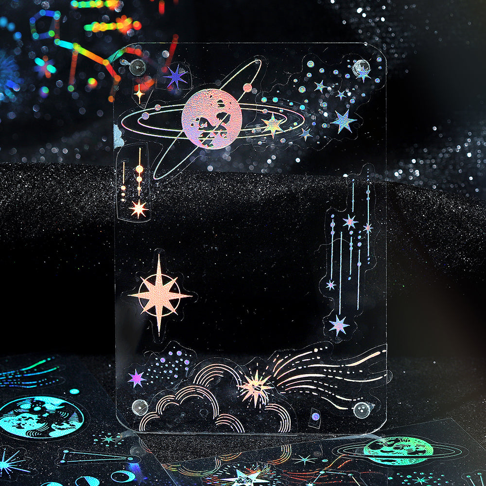 BGM Foil Stamping Iride Seal: Iride - Galaxy — in use