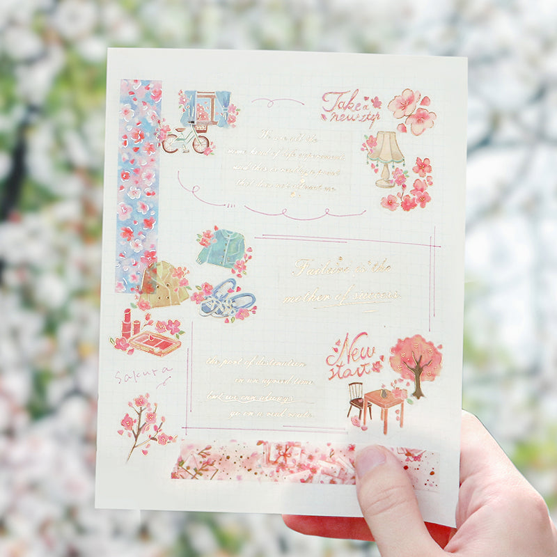 BGM Sakura New Life Limited Edition 2024 Flake Seal - Beginning