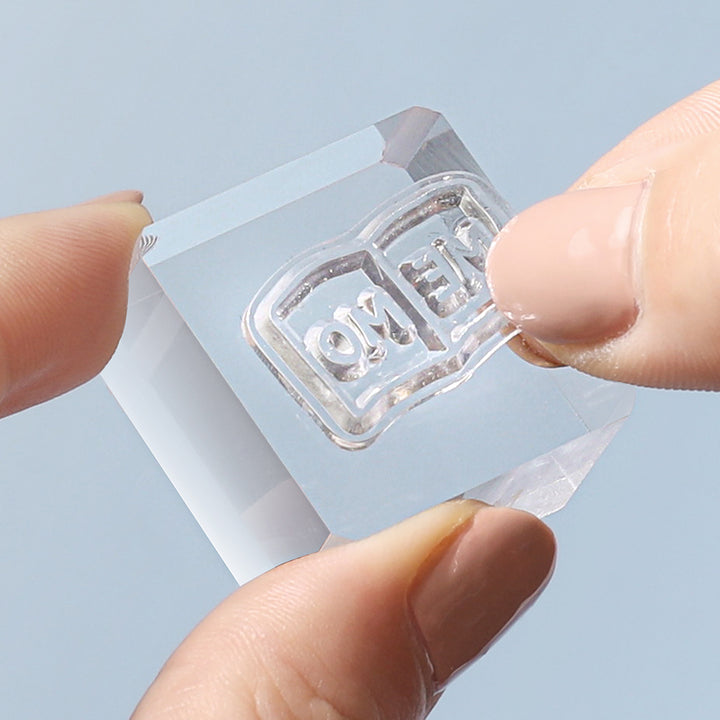 BGM Acrylic Block / Cube — angle view