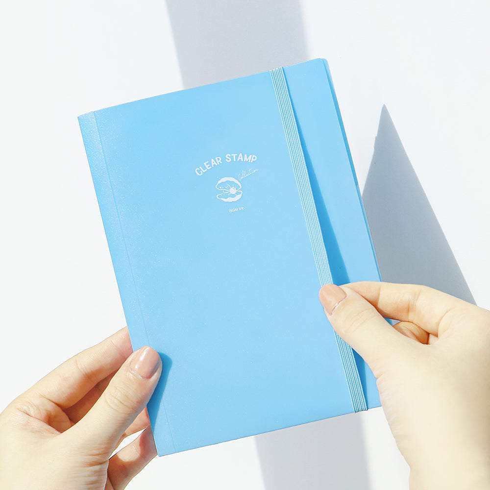 BGM Clear Stamp File - Baby Blue — in use