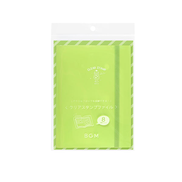 BGM Clear Stamp File - Melon — front view