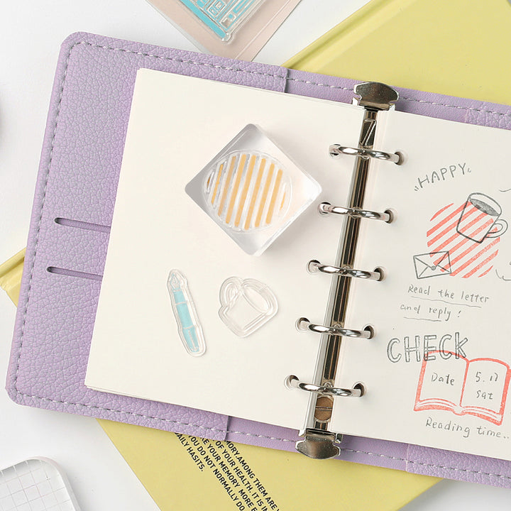 BGM Clear Stamp: Diary - Life Diary — with packaging