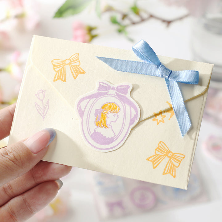BGM Clear Stamp: Diary - Maiden Brooch — with packaging